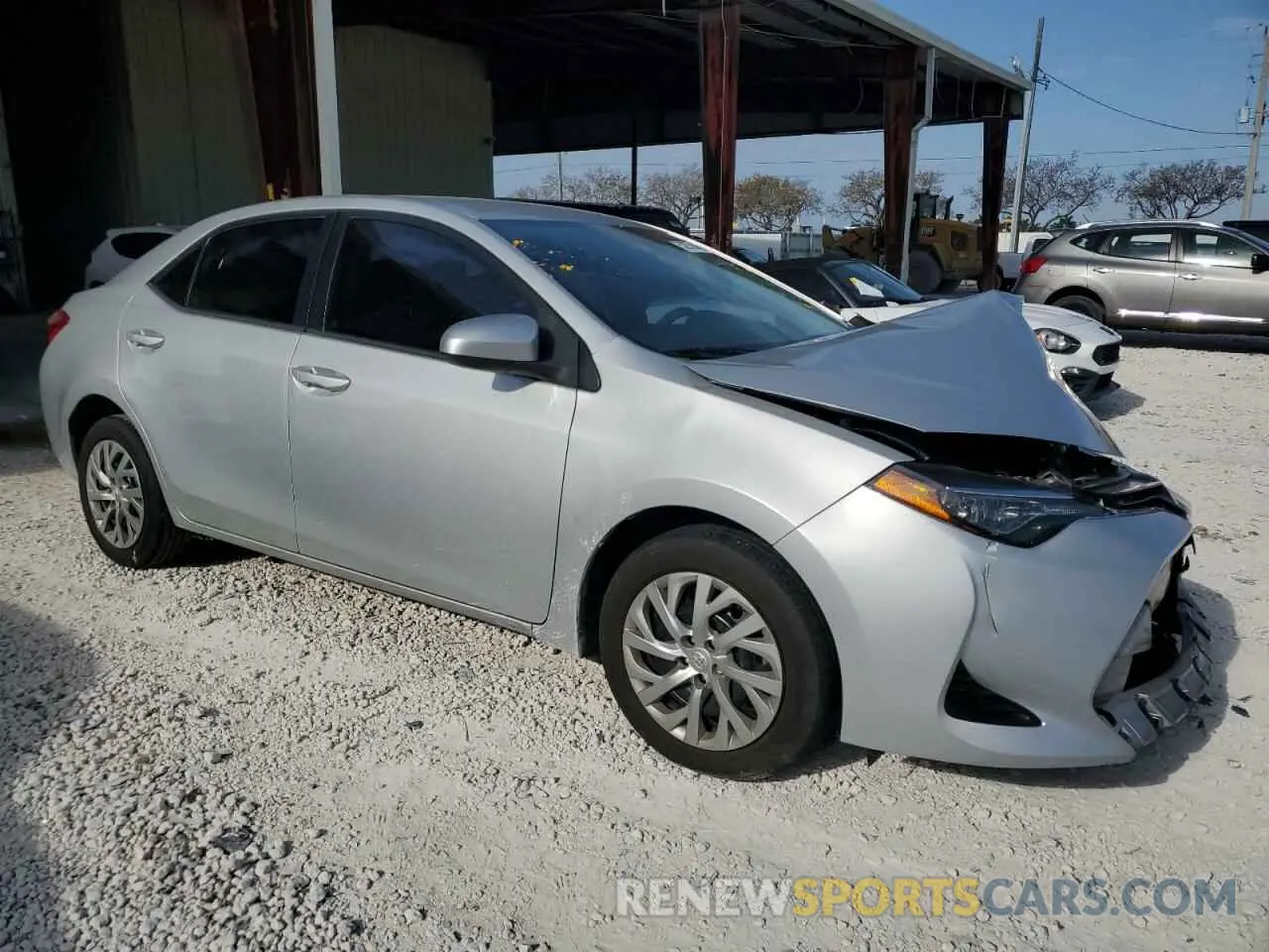 4 Photograph of a damaged car 2T1BURHE2KC202848 TOYOTA COROLLA 2019