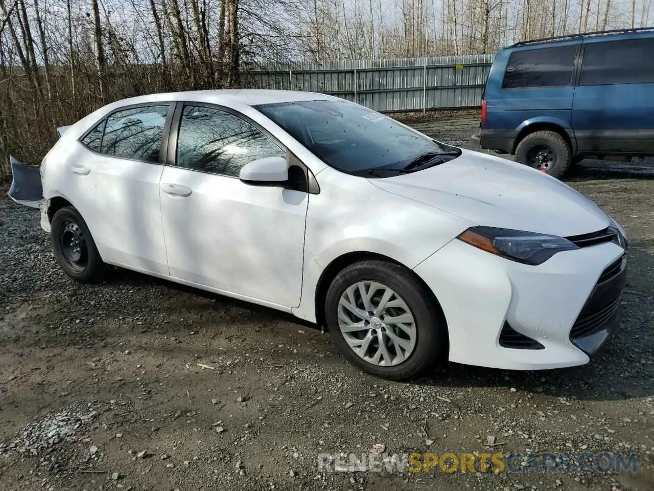 4 Photograph of a damaged car 2T1BURHE2KC203496 TOYOTA COROLLA 2019