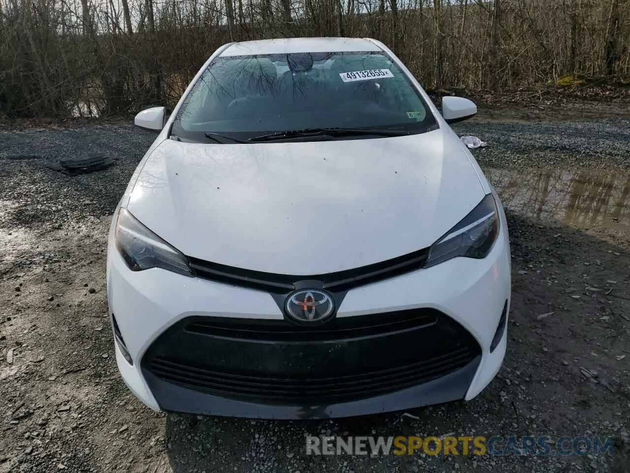 5 Photograph of a damaged car 2T1BURHE2KC203496 TOYOTA COROLLA 2019