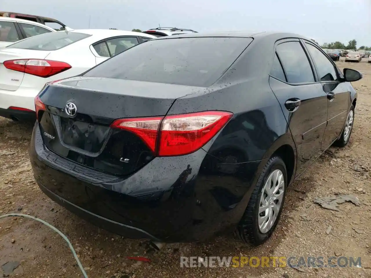 4 Photograph of a damaged car 2T1BURHE2KC204471 TOYOTA COROLLA 2019