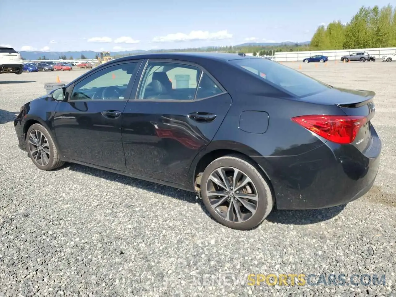 2 Photograph of a damaged car 2T1BURHE2KC208794 TOYOTA COROLLA 2019