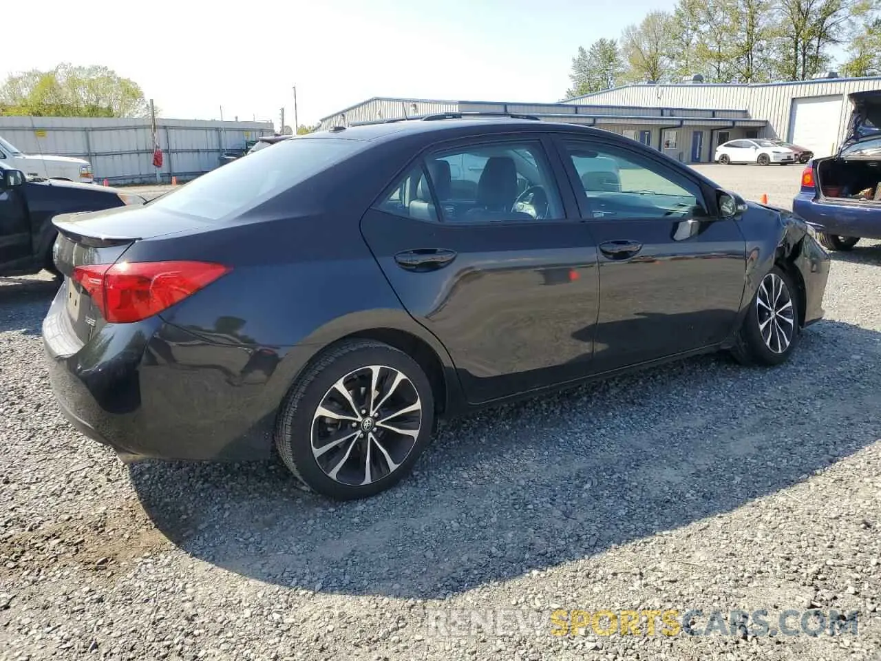 3 Photograph of a damaged car 2T1BURHE2KC208794 TOYOTA COROLLA 2019