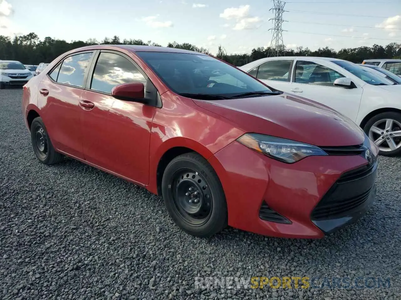 4 Photograph of a damaged car 2T1BURHE2KC209220 TOYOTA COROLLA 2019