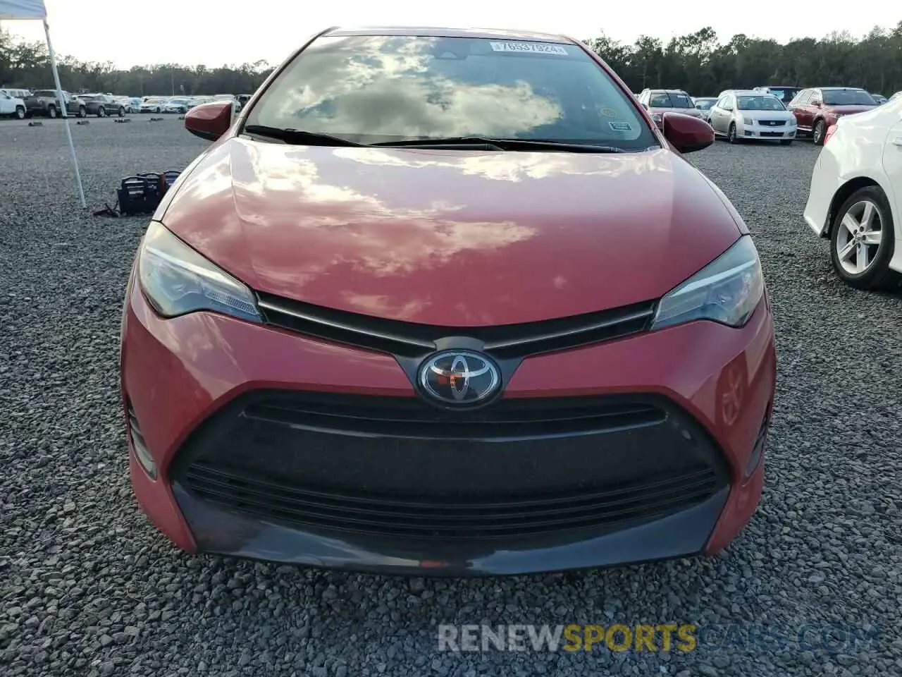 5 Photograph of a damaged car 2T1BURHE2KC209220 TOYOTA COROLLA 2019