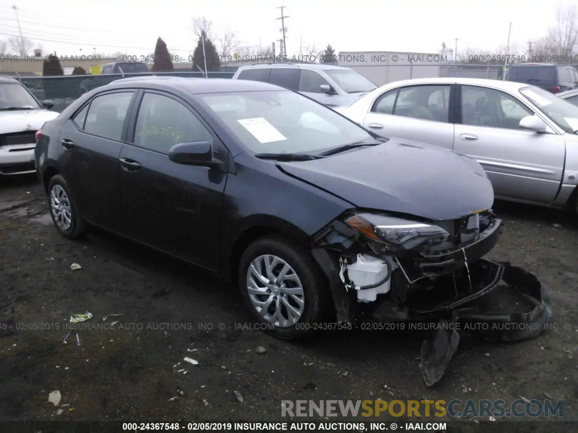 1 Photograph of a damaged car 2T1BURHE2KC209461 TOYOTA COROLLA 2019