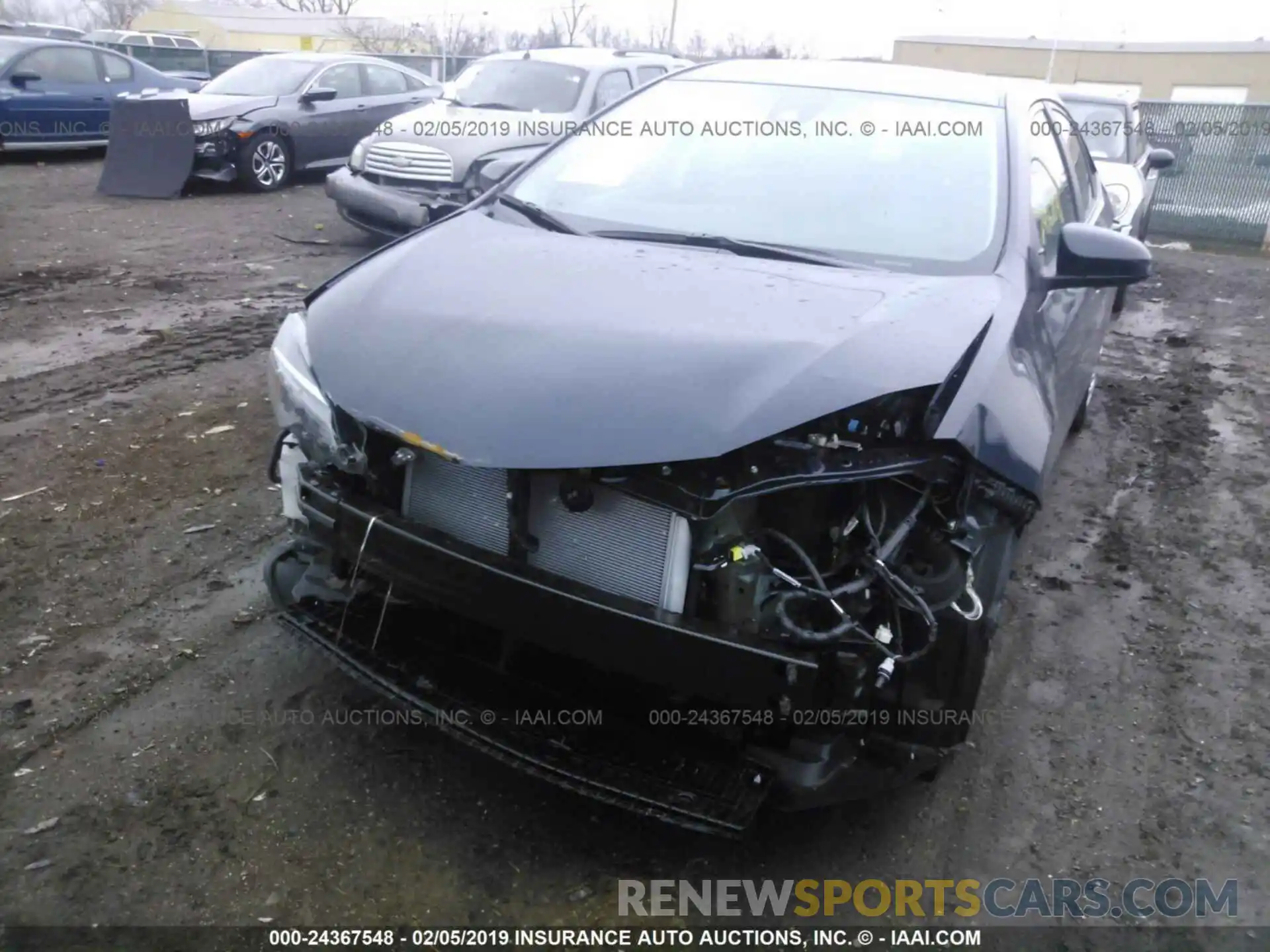 6 Photograph of a damaged car 2T1BURHE2KC209461 TOYOTA COROLLA 2019