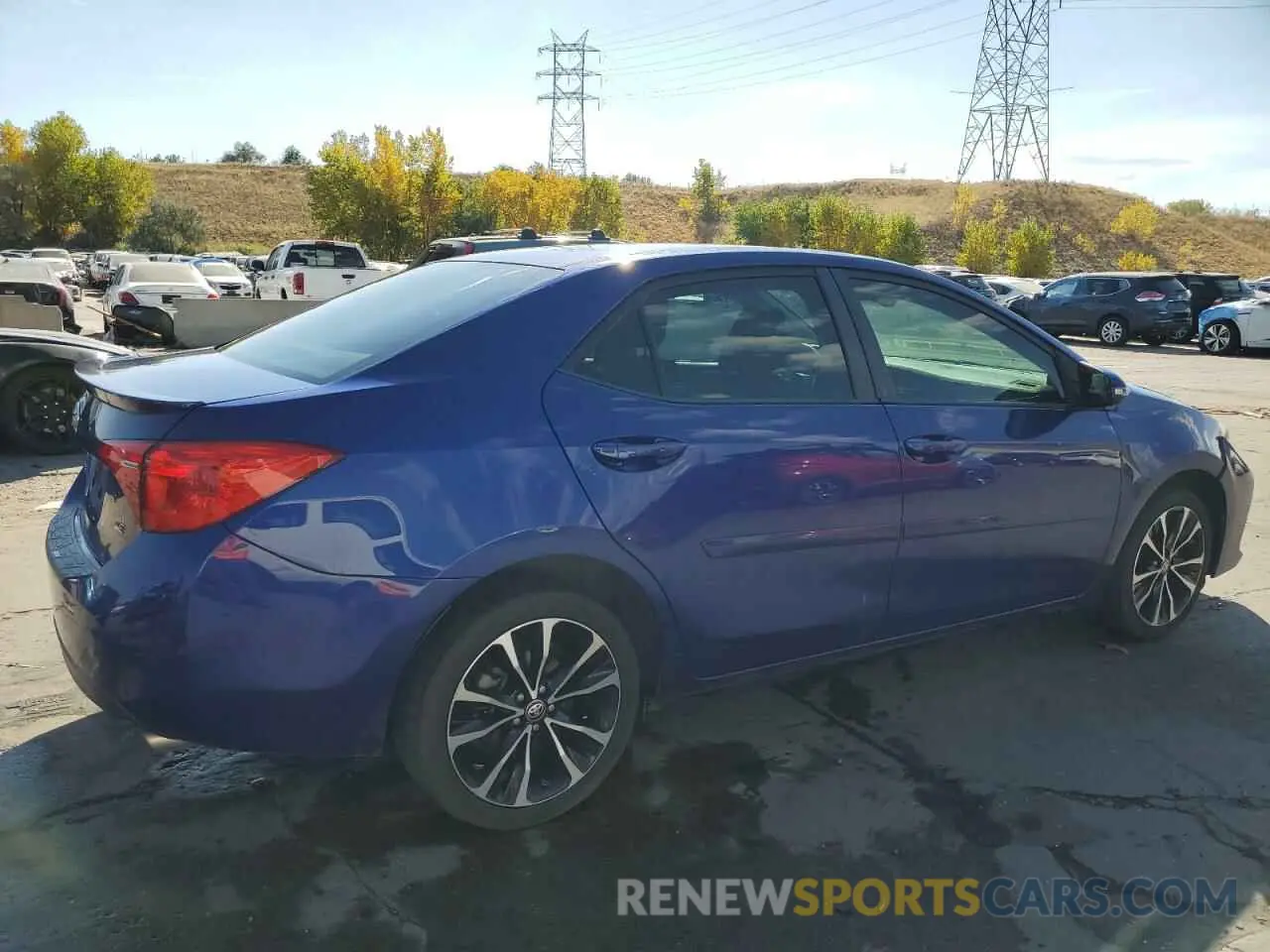3 Photograph of a damaged car 2T1BURHE2KC210304 TOYOTA COROLLA 2019