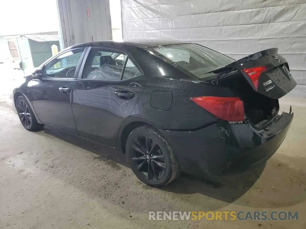 2 Photograph of a damaged car 2T1BURHE2KC215308 TOYOTA COROLLA 2019