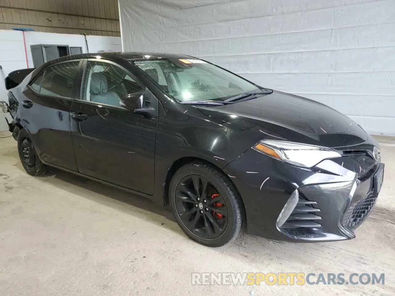4 Photograph of a damaged car 2T1BURHE2KC215308 TOYOTA COROLLA 2019