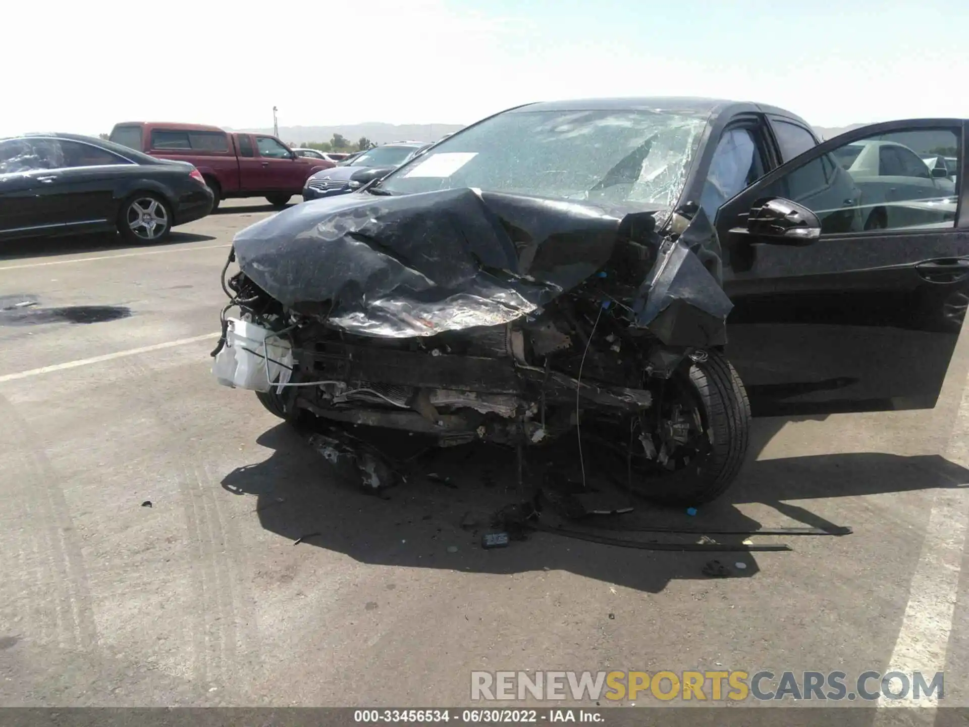 6 Photograph of a damaged car 2T1BURHE2KC215860 TOYOTA COROLLA 2019