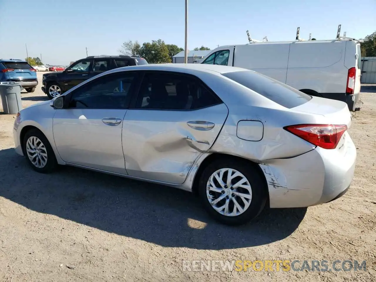 2 Photograph of a damaged car 2T1BURHE2KC217771 TOYOTA COROLLA 2019