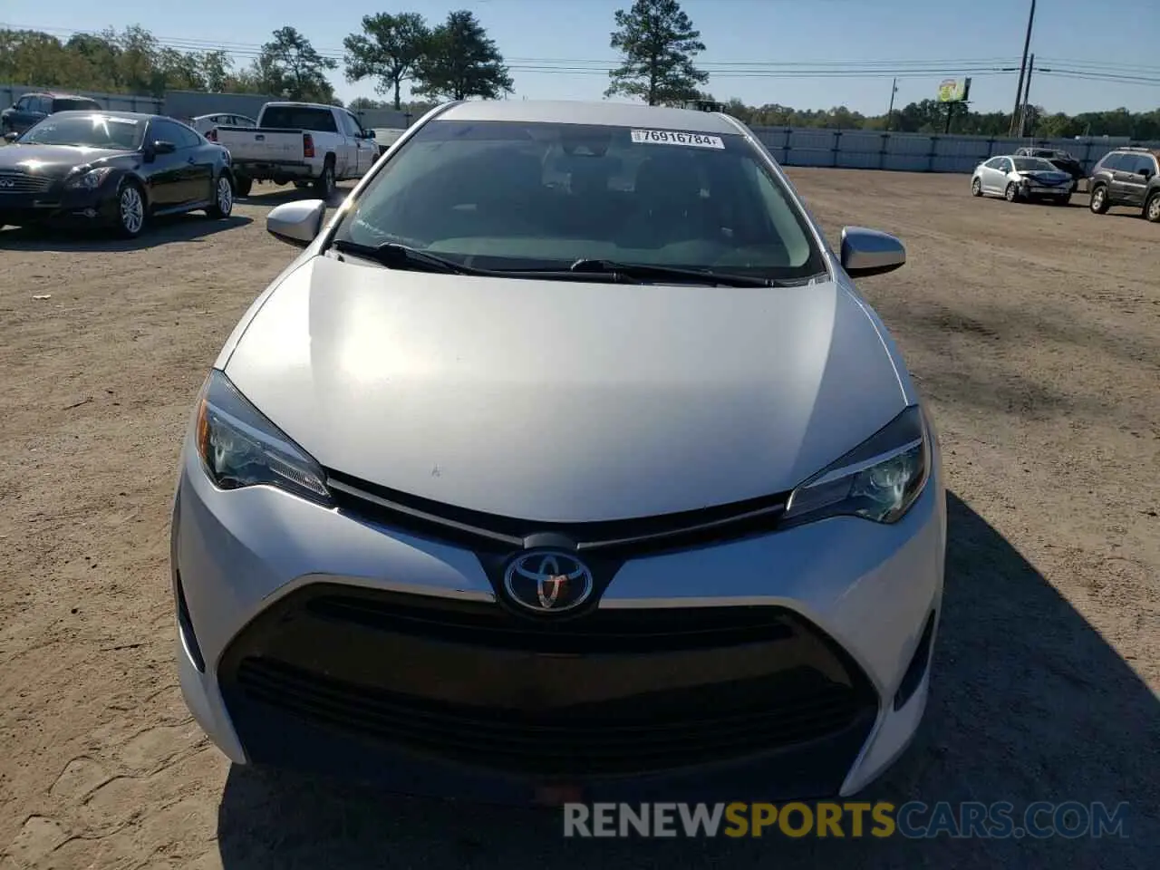 5 Photograph of a damaged car 2T1BURHE2KC217771 TOYOTA COROLLA 2019