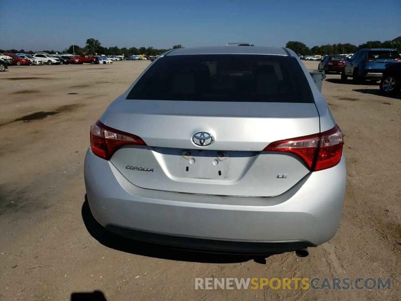 6 Photograph of a damaged car 2T1BURHE2KC217771 TOYOTA COROLLA 2019