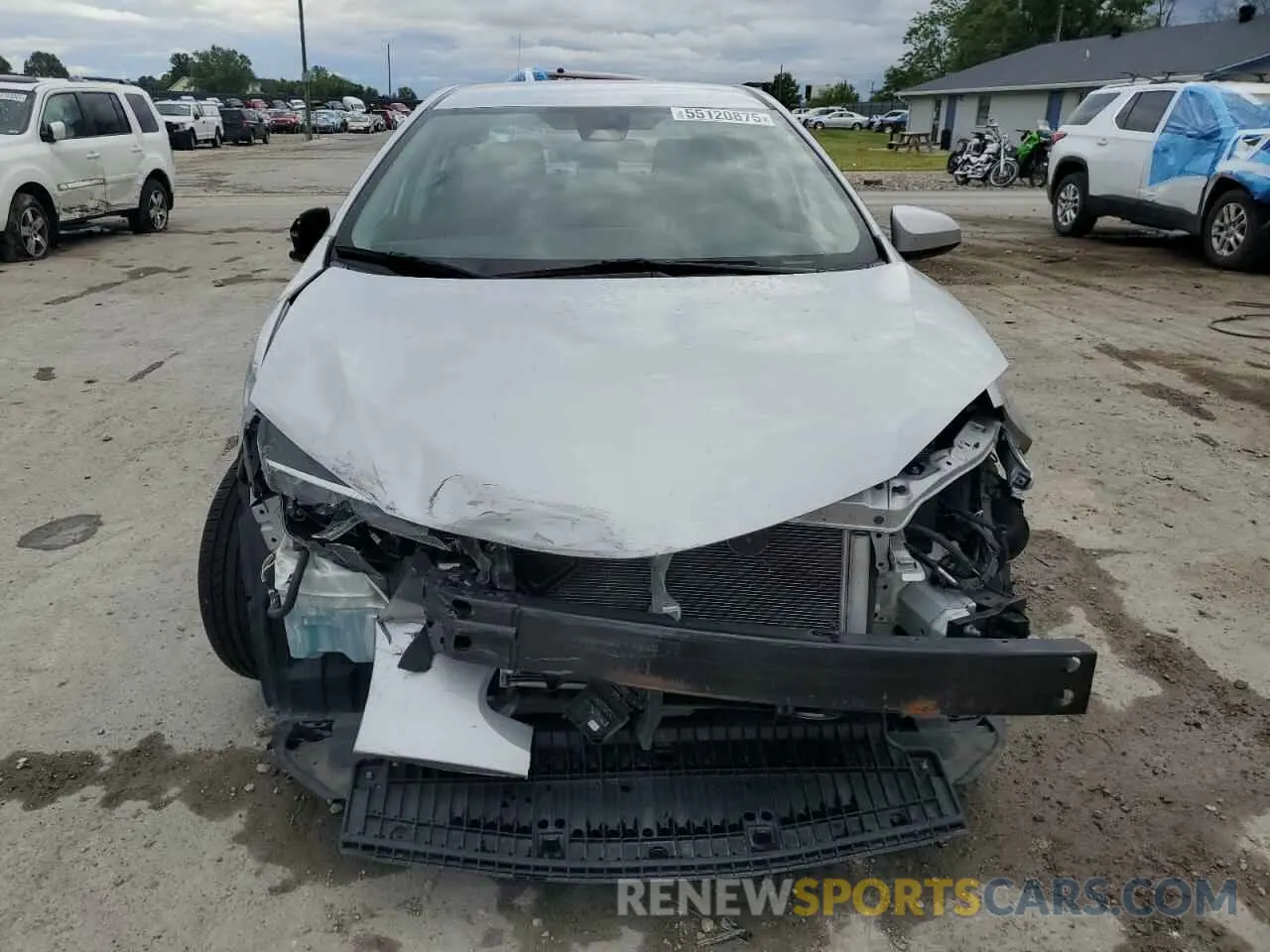 5 Photograph of a damaged car 2T1BURHE2KC222193 TOYOTA COROLLA 2019