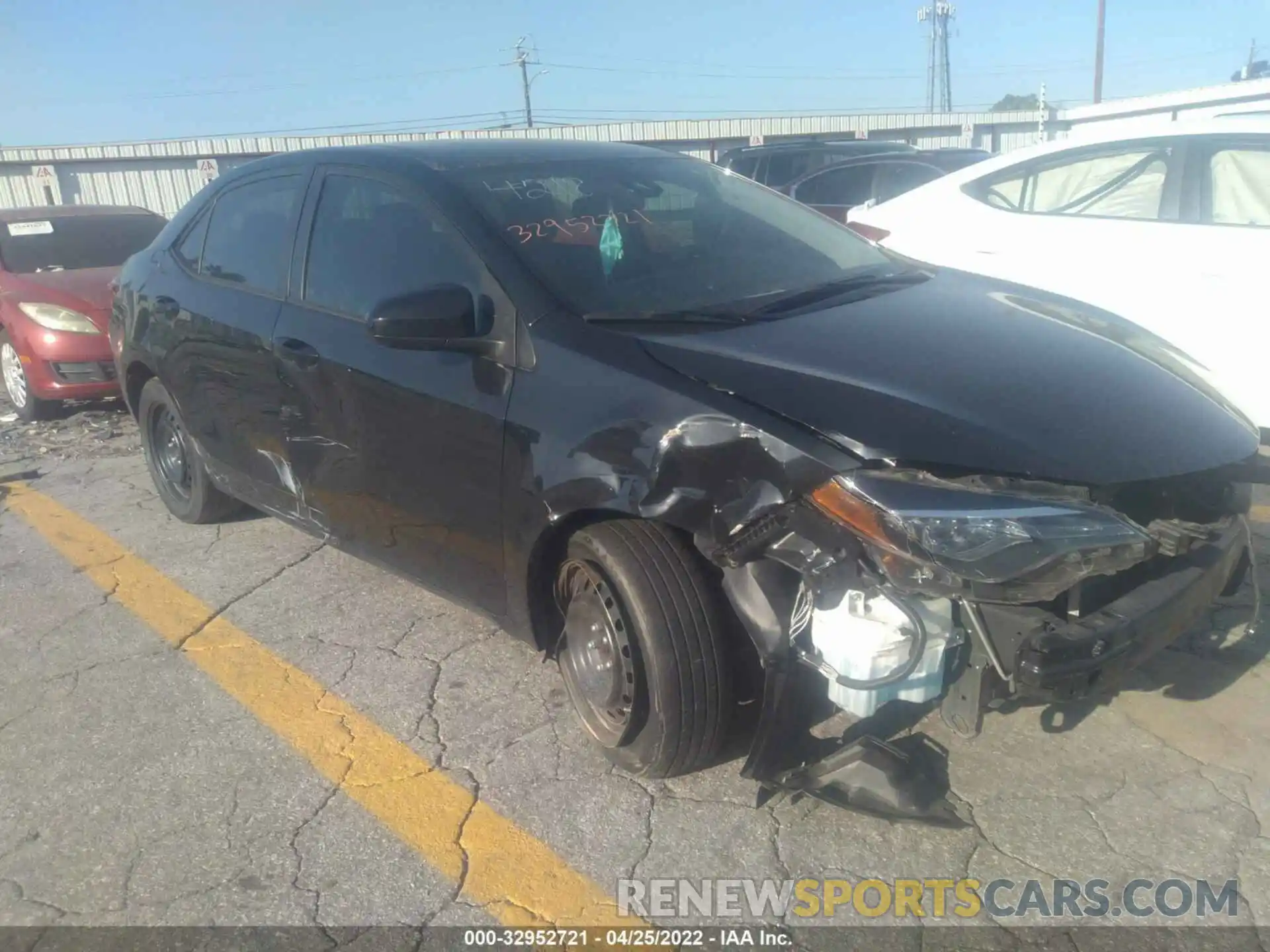 6 Photograph of a damaged car 2T1BURHE2KC224218 TOYOTA COROLLA 2019