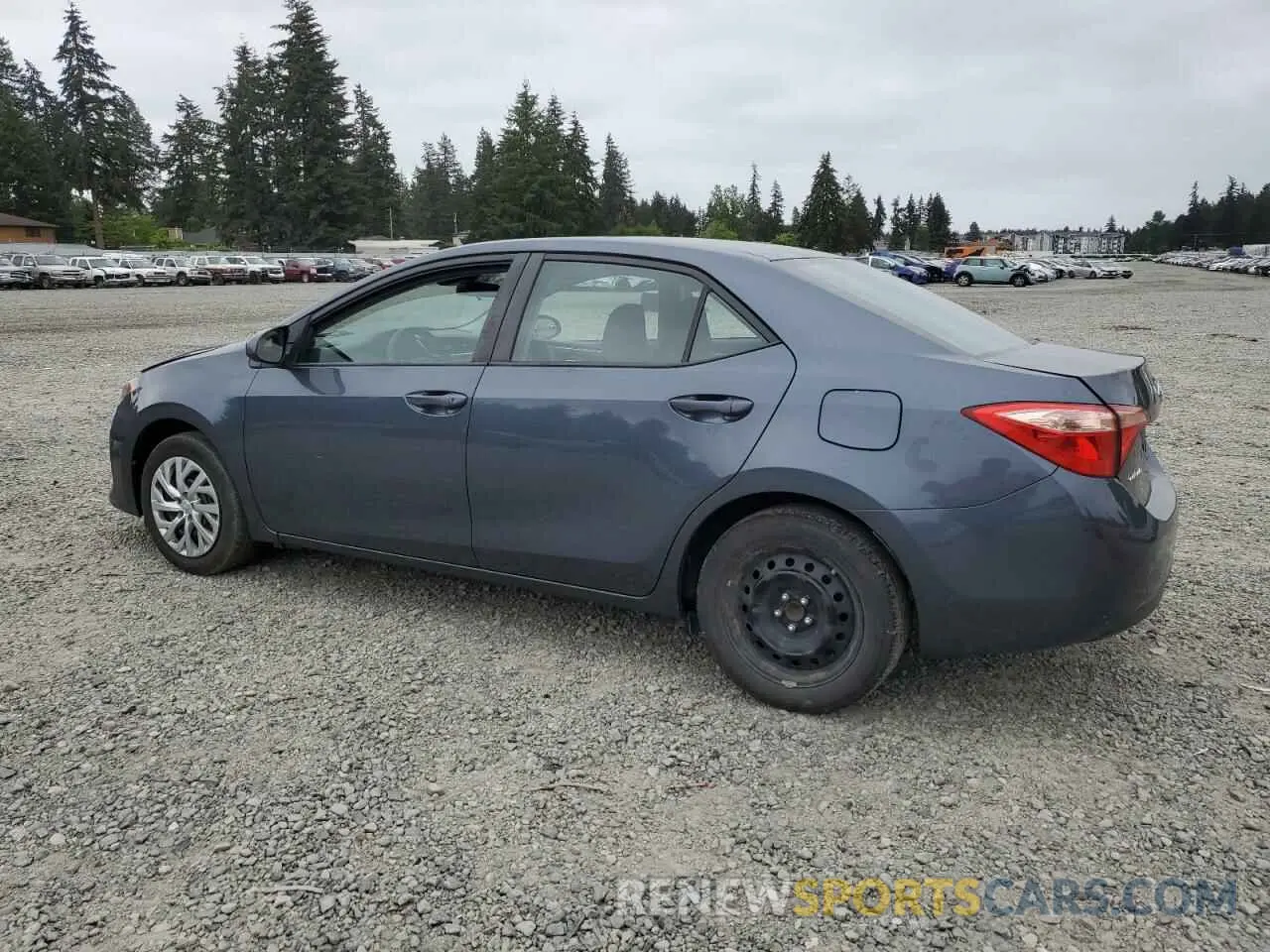 2 Photograph of a damaged car 2T1BURHE2KC224803 TOYOTA COROLLA 2019