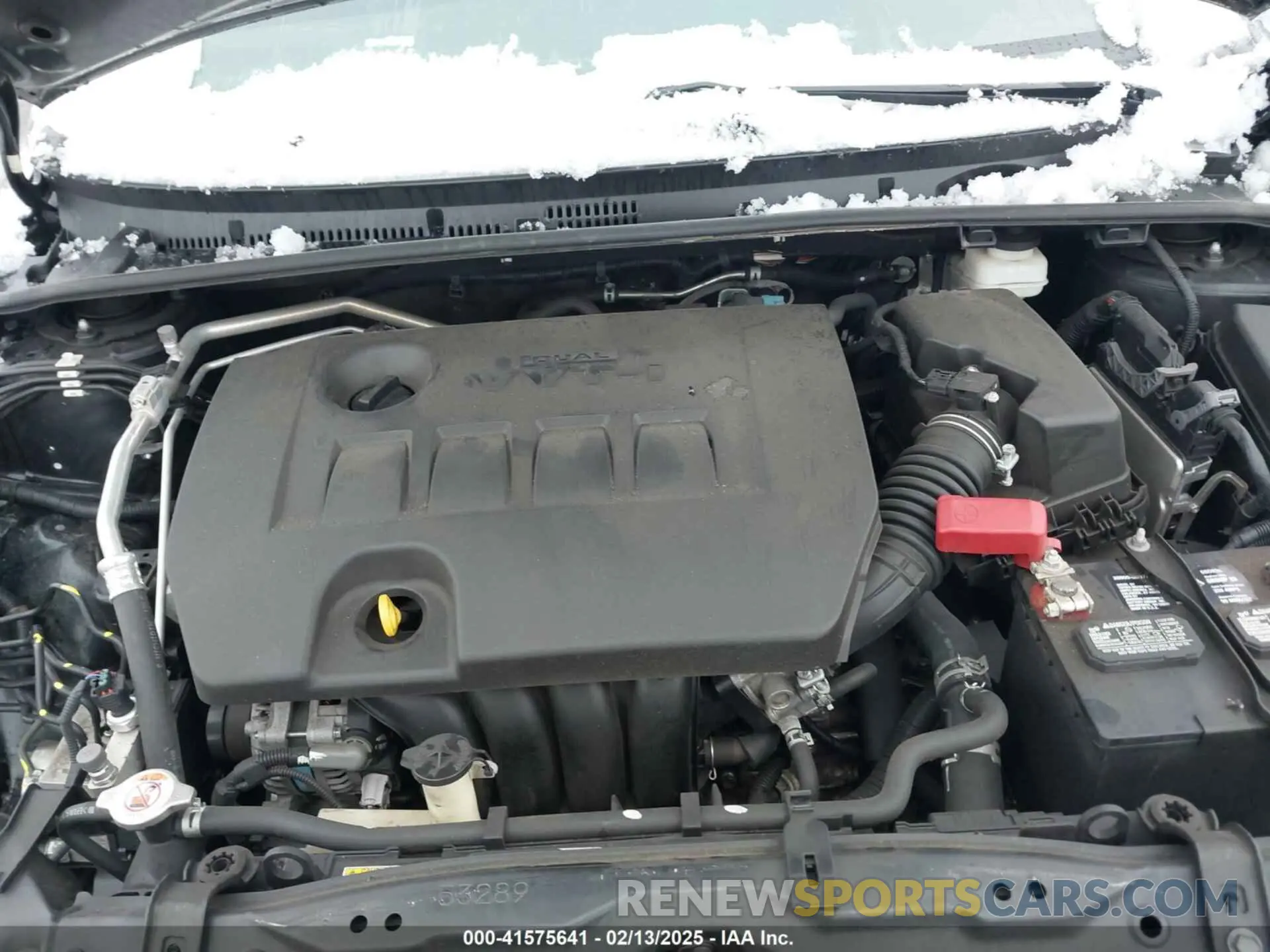 10 Photograph of a damaged car 2T1BURHE2KC225059 TOYOTA COROLLA 2019