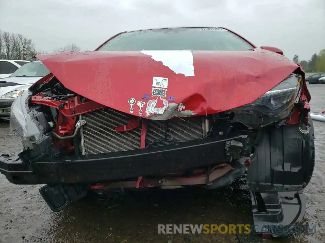 9 Photograph of a damaged car 2T1BURHE2KC230178 TOYOTA COROLLA 2019