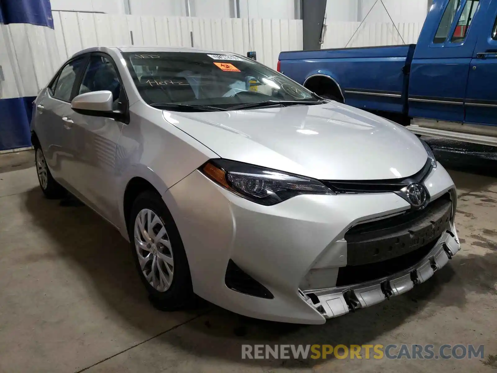 1 Photograph of a damaged car 2T1BURHE2KC236546 TOYOTA COROLLA 2019