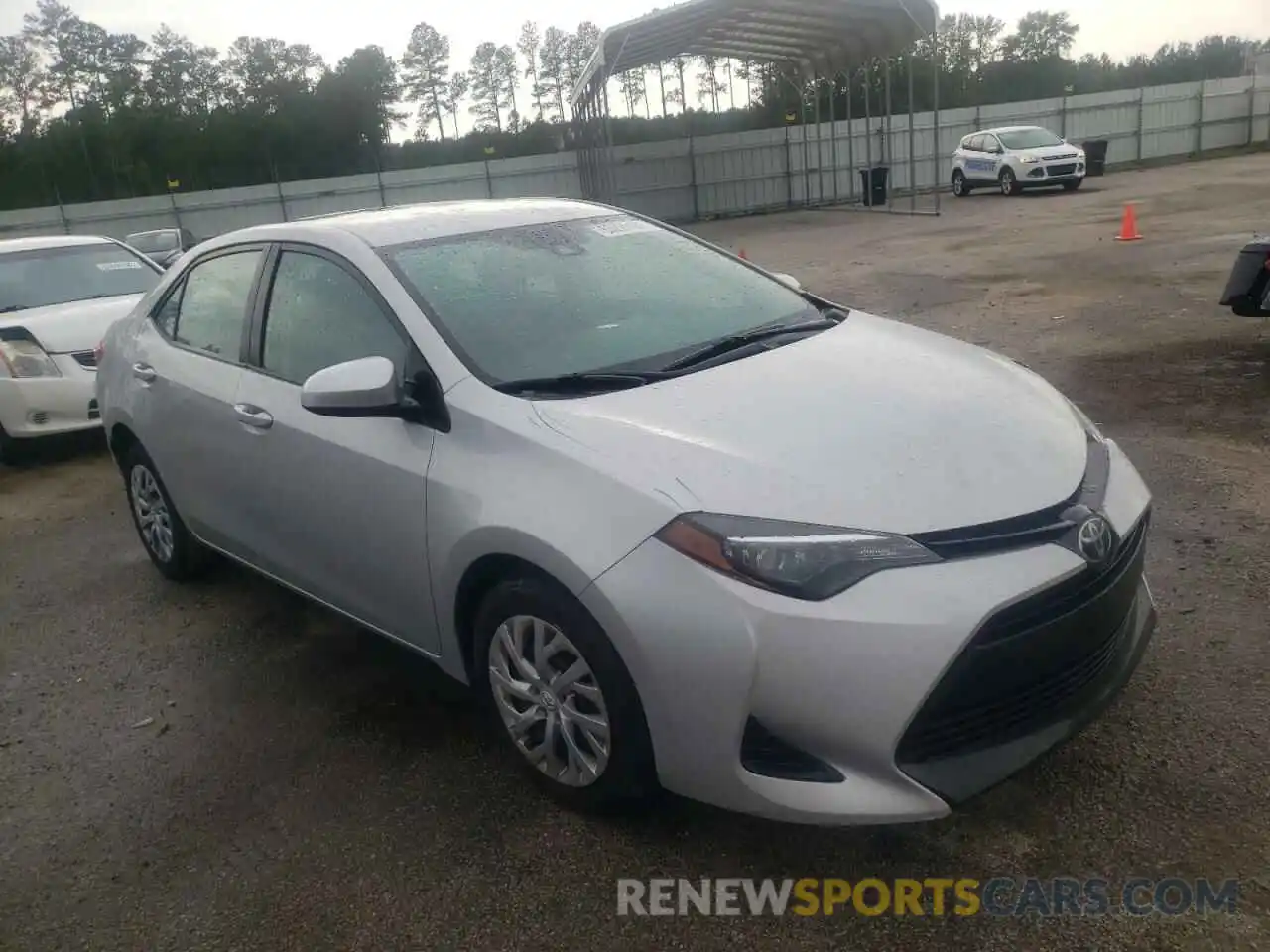 1 Photograph of a damaged car 2T1BURHE2KC241553 TOYOTA COROLLA 2019