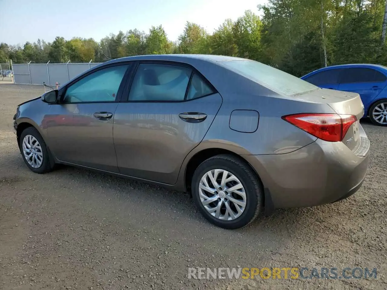 2 Photograph of a damaged car 2T1BURHE2KC246767 TOYOTA COROLLA 2019