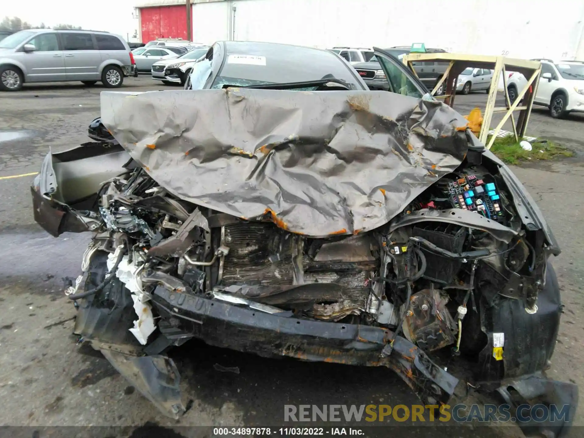 6 Photograph of a damaged car 2T1BURHE3KC127951 TOYOTA COROLLA 2019