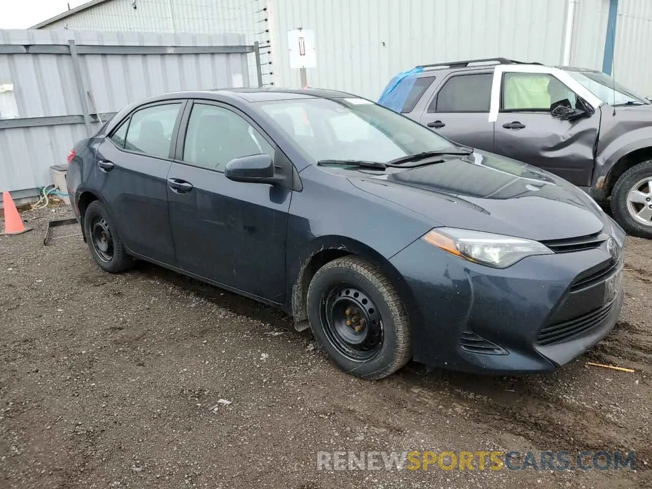 4 Photograph of a damaged car 2T1BURHE3KC138853 TOYOTA COROLLA 2019