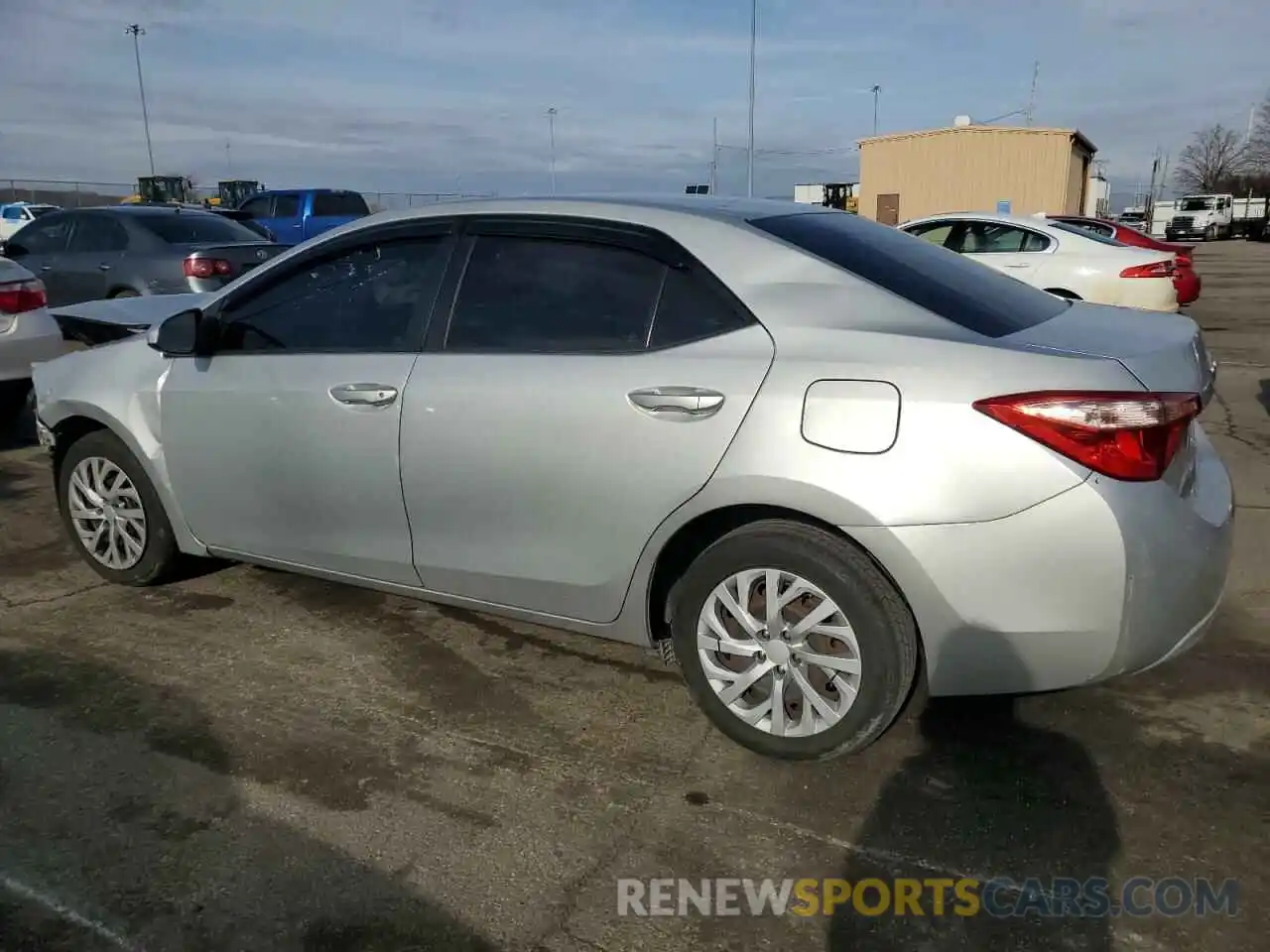 2 Photograph of a damaged car 2T1BURHE3KC140487 TOYOTA COROLLA 2019