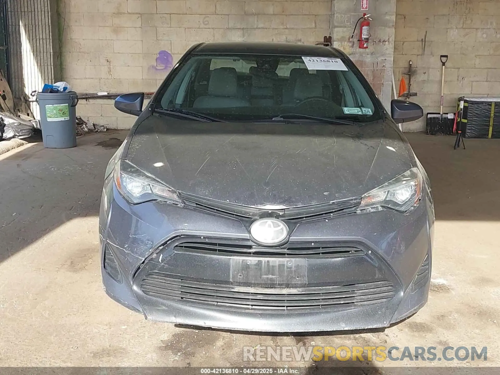 13 Photograph of a damaged car 2T1BURHE3KC143616 TOYOTA COROLLA 2019