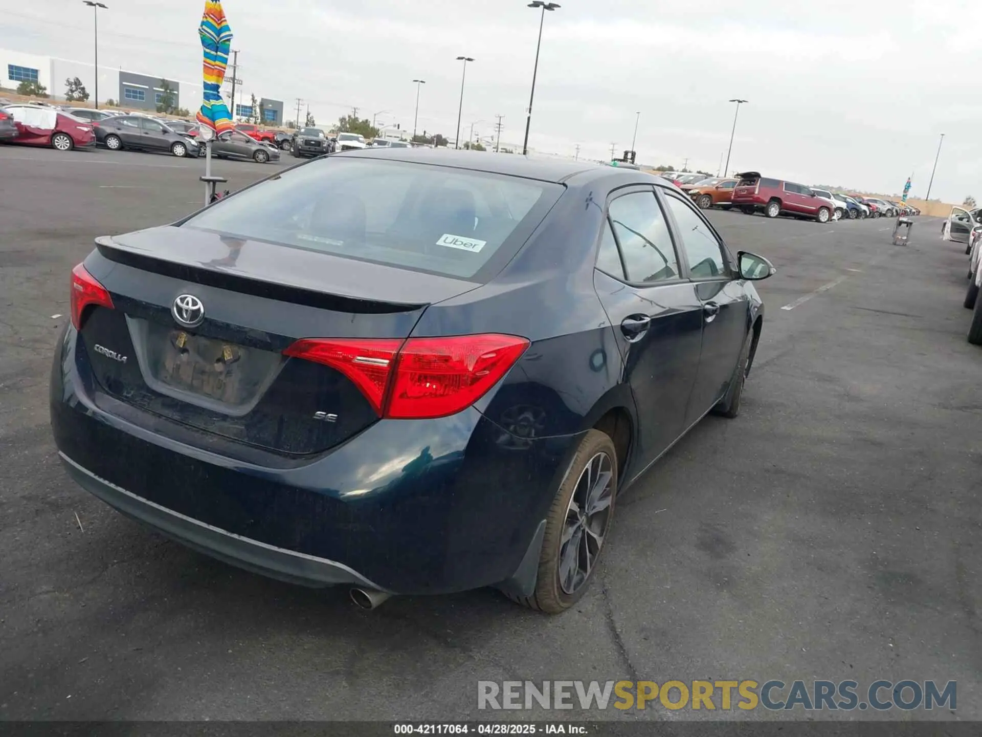 4 Photograph of a damaged car 2T1BURHE3KC144751 TOYOTA COROLLA 2019
