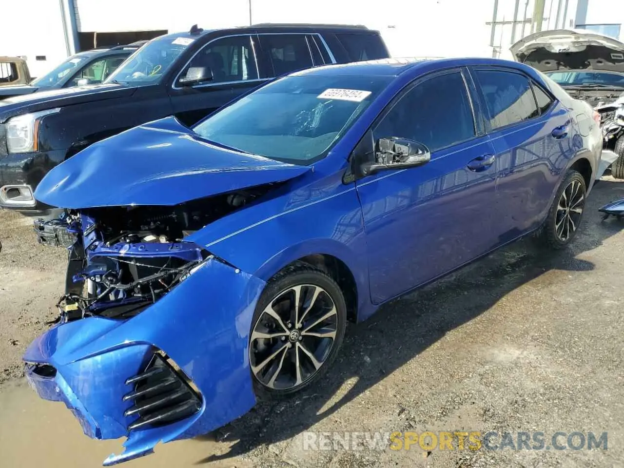 1 Photograph of a damaged car 2T1BURHE3KC146208 TOYOTA COROLLA 2019