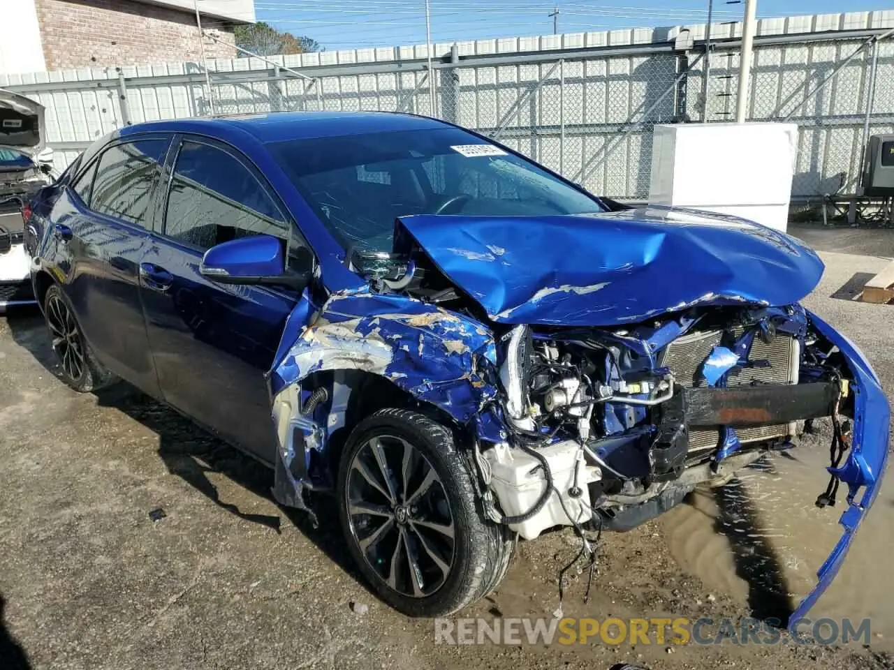 4 Photograph of a damaged car 2T1BURHE3KC146208 TOYOTA COROLLA 2019