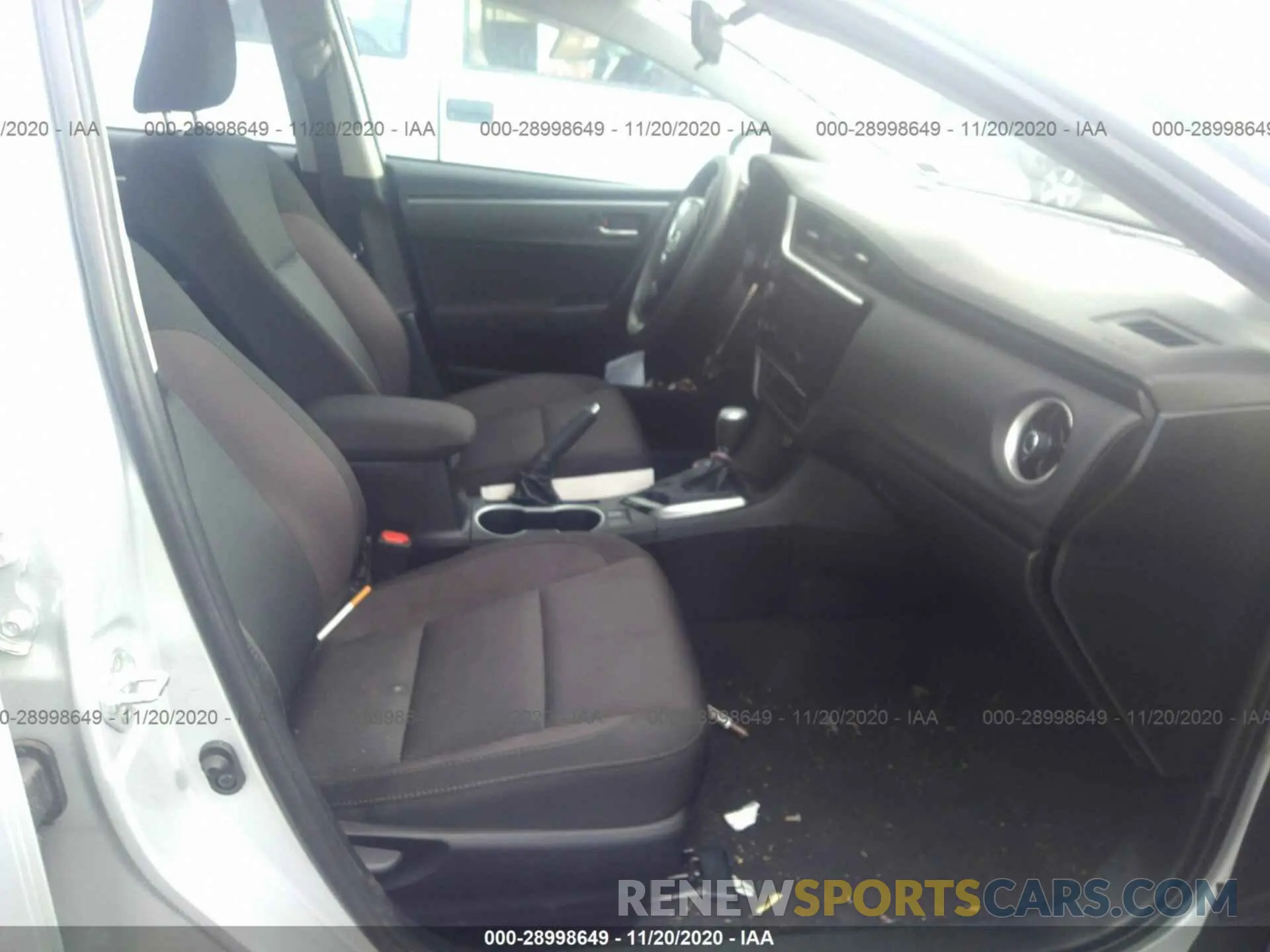 5 Photograph of a damaged car 2T1BURHE3KC149304 TOYOTA COROLLA 2019