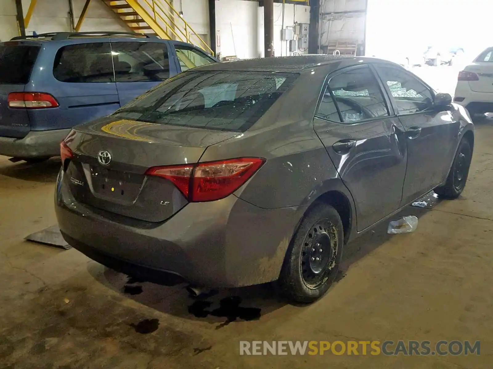 4 Photograph of a damaged car 2T1BURHE3KC149870 TOYOTA COROLLA 2019