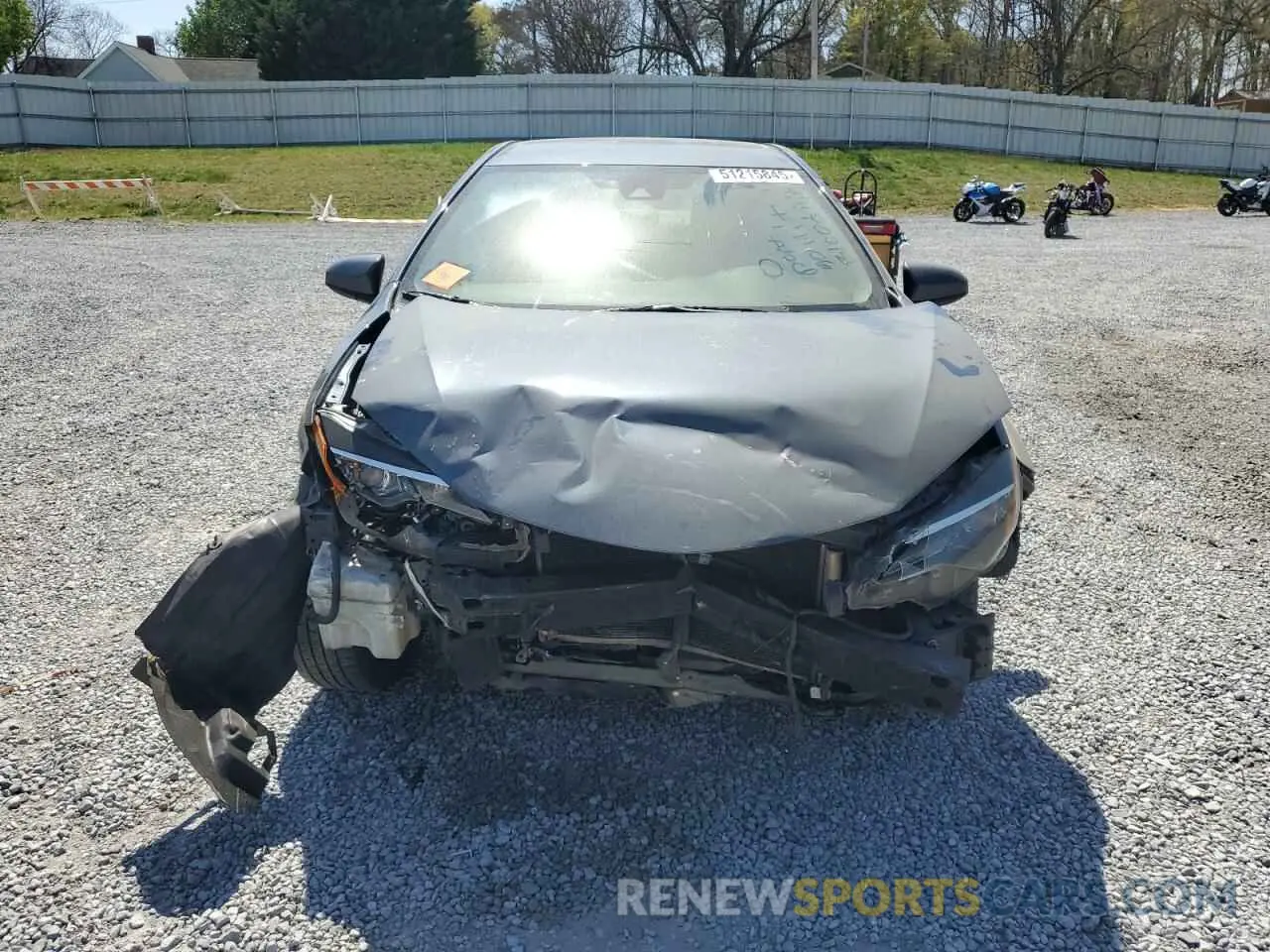 5 Photograph of a damaged car 2T1BURHE3KC154454 TOYOTA COROLLA 2019
