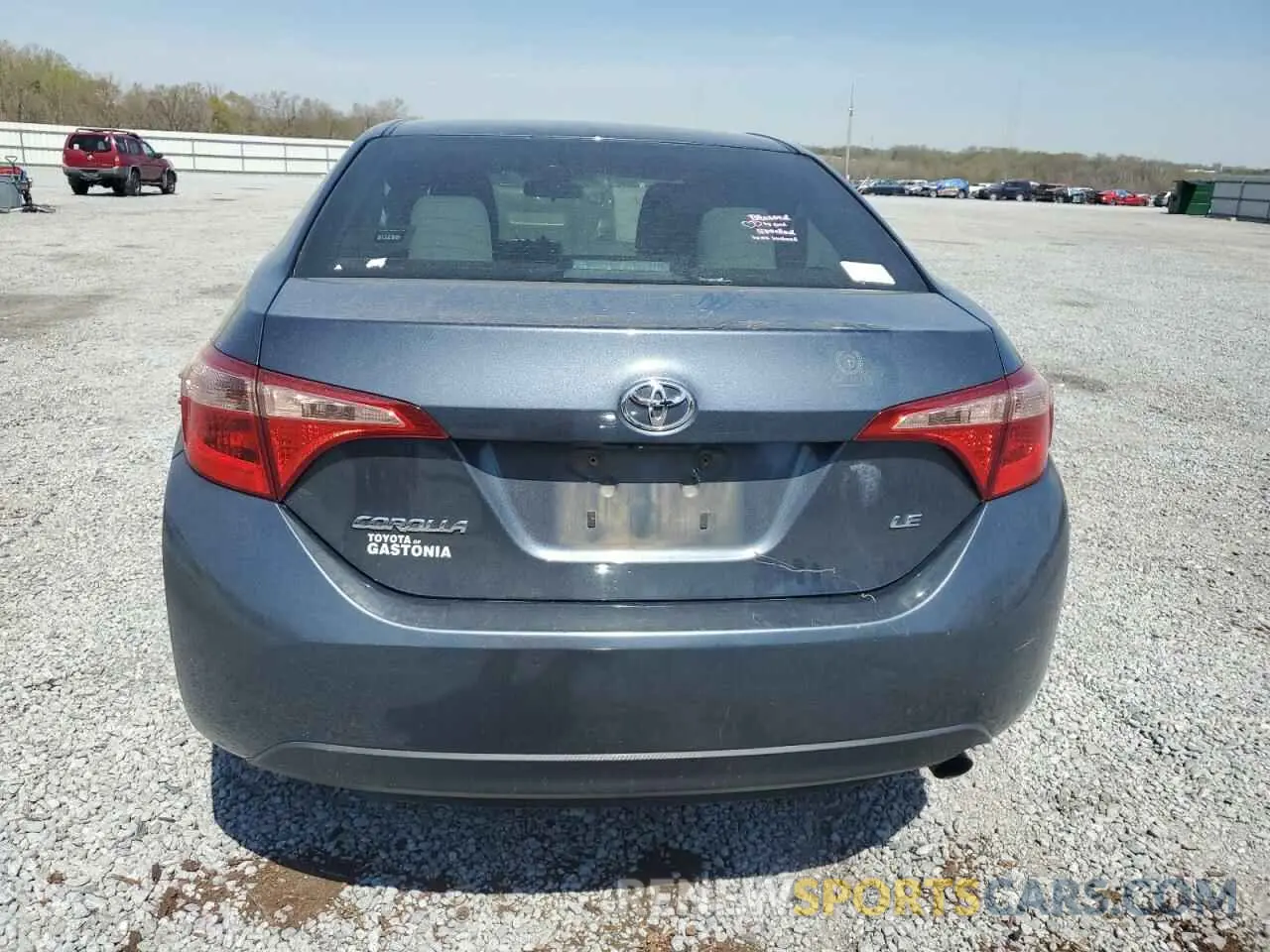 6 Photograph of a damaged car 2T1BURHE3KC154454 TOYOTA COROLLA 2019