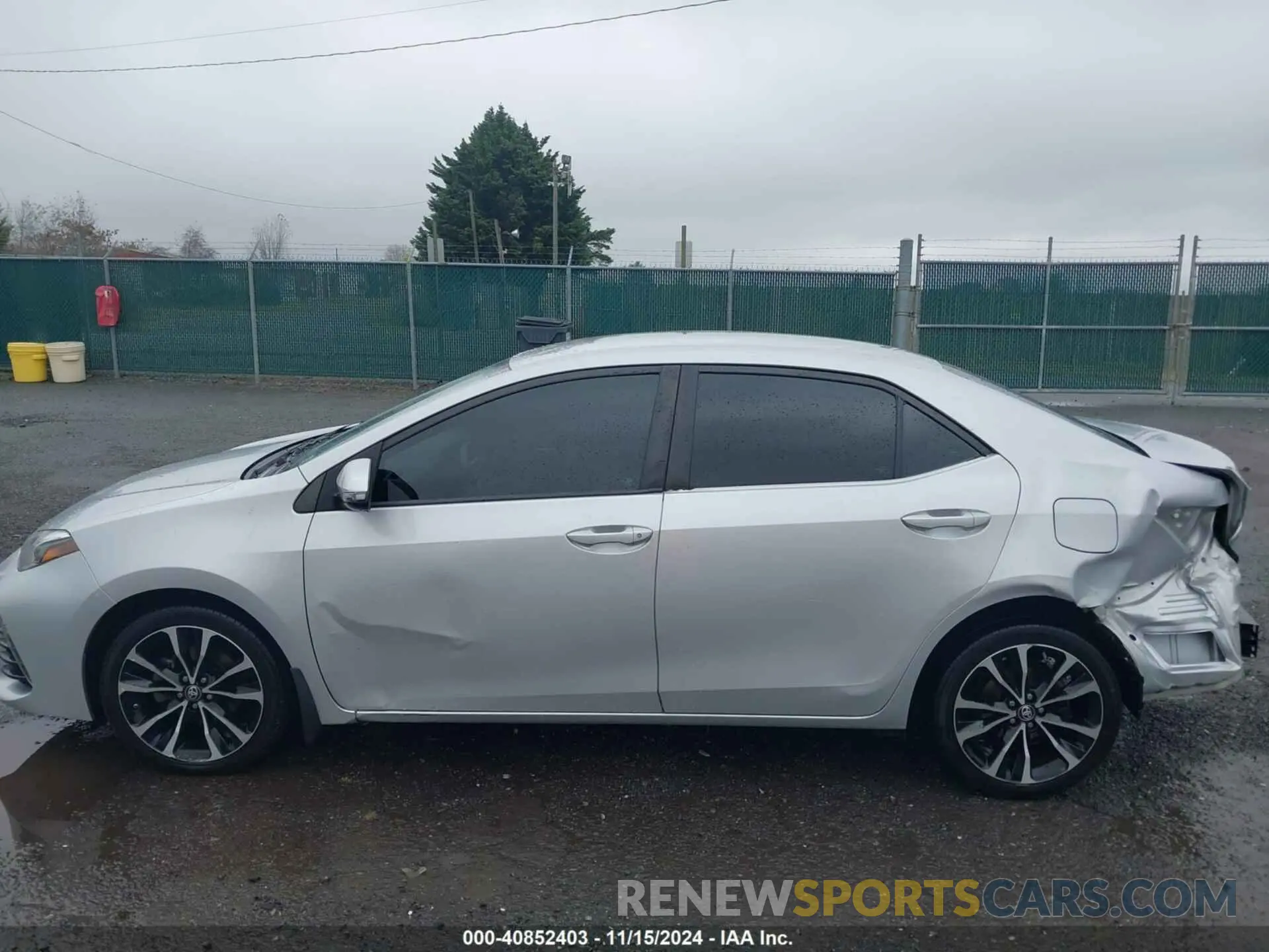 15 Photograph of a damaged car 2T1BURHE3KC155037 TOYOTA COROLLA 2019