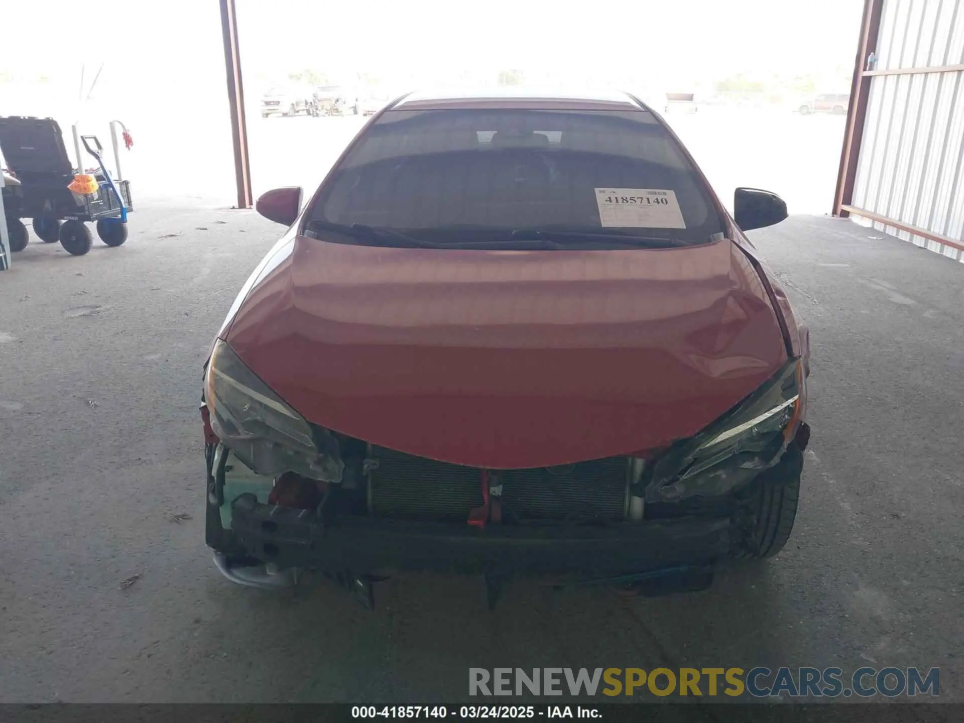 12 Photograph of a damaged car 2T1BURHE3KC157127 TOYOTA COROLLA 2019
