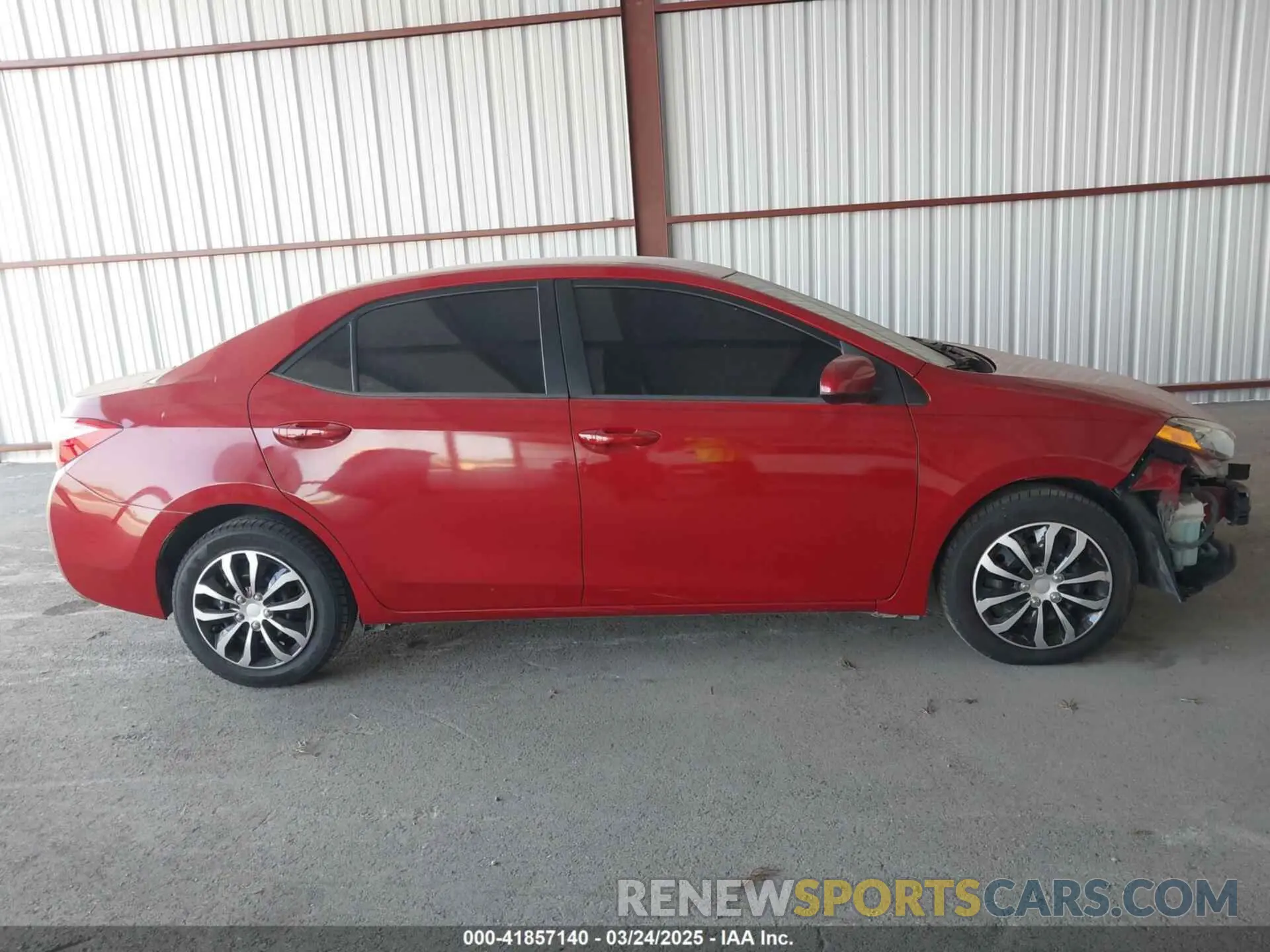 13 Photograph of a damaged car 2T1BURHE3KC157127 TOYOTA COROLLA 2019