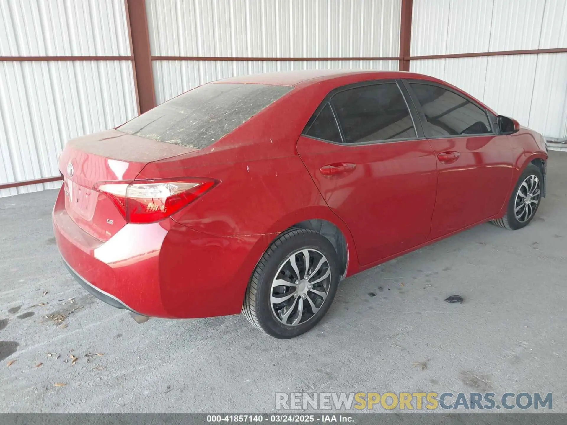 4 Photograph of a damaged car 2T1BURHE3KC157127 TOYOTA COROLLA 2019
