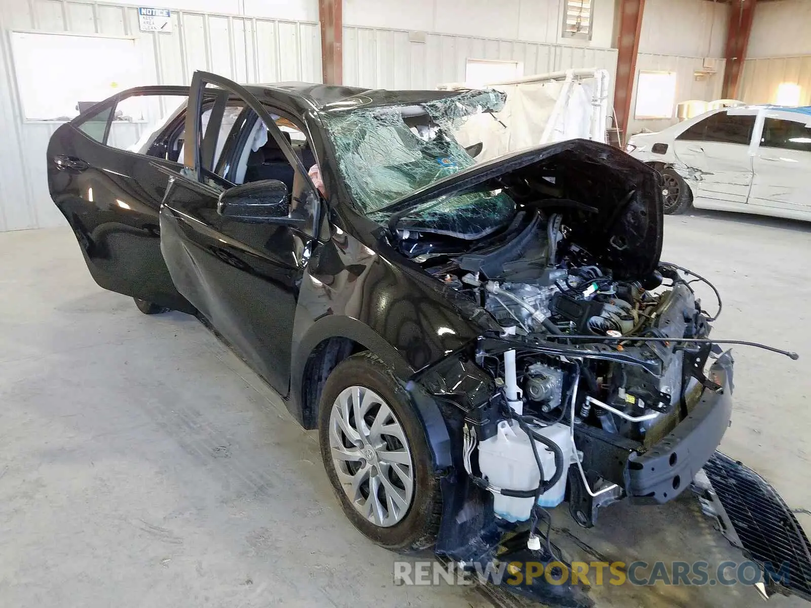 1 Photograph of a damaged car 2T1BURHE3KC160819 TOYOTA COROLLA 2019