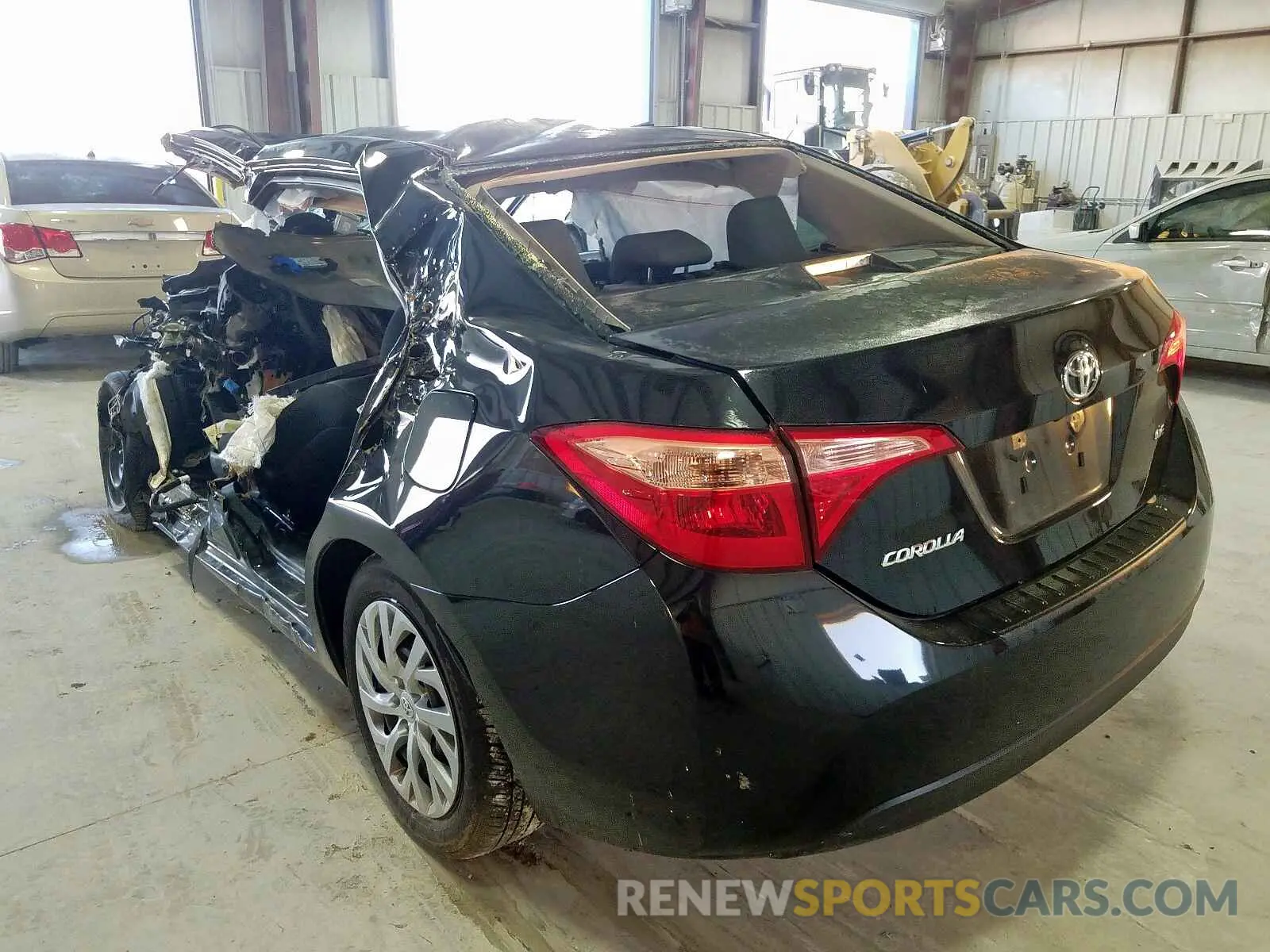 3 Photograph of a damaged car 2T1BURHE3KC160819 TOYOTA COROLLA 2019
