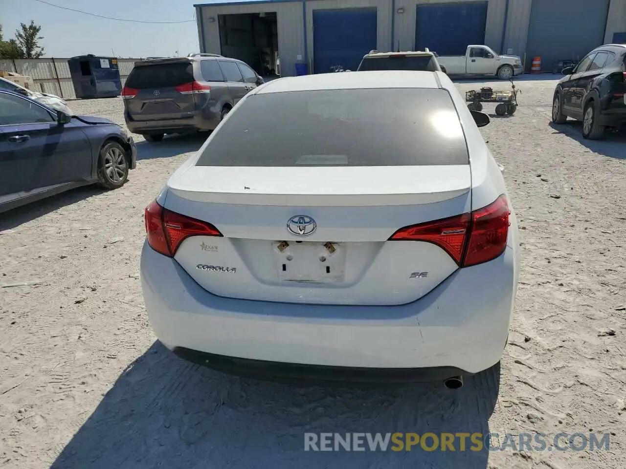 6 Photograph of a damaged car 2T1BURHE3KC165793 TOYOTA COROLLA 2019