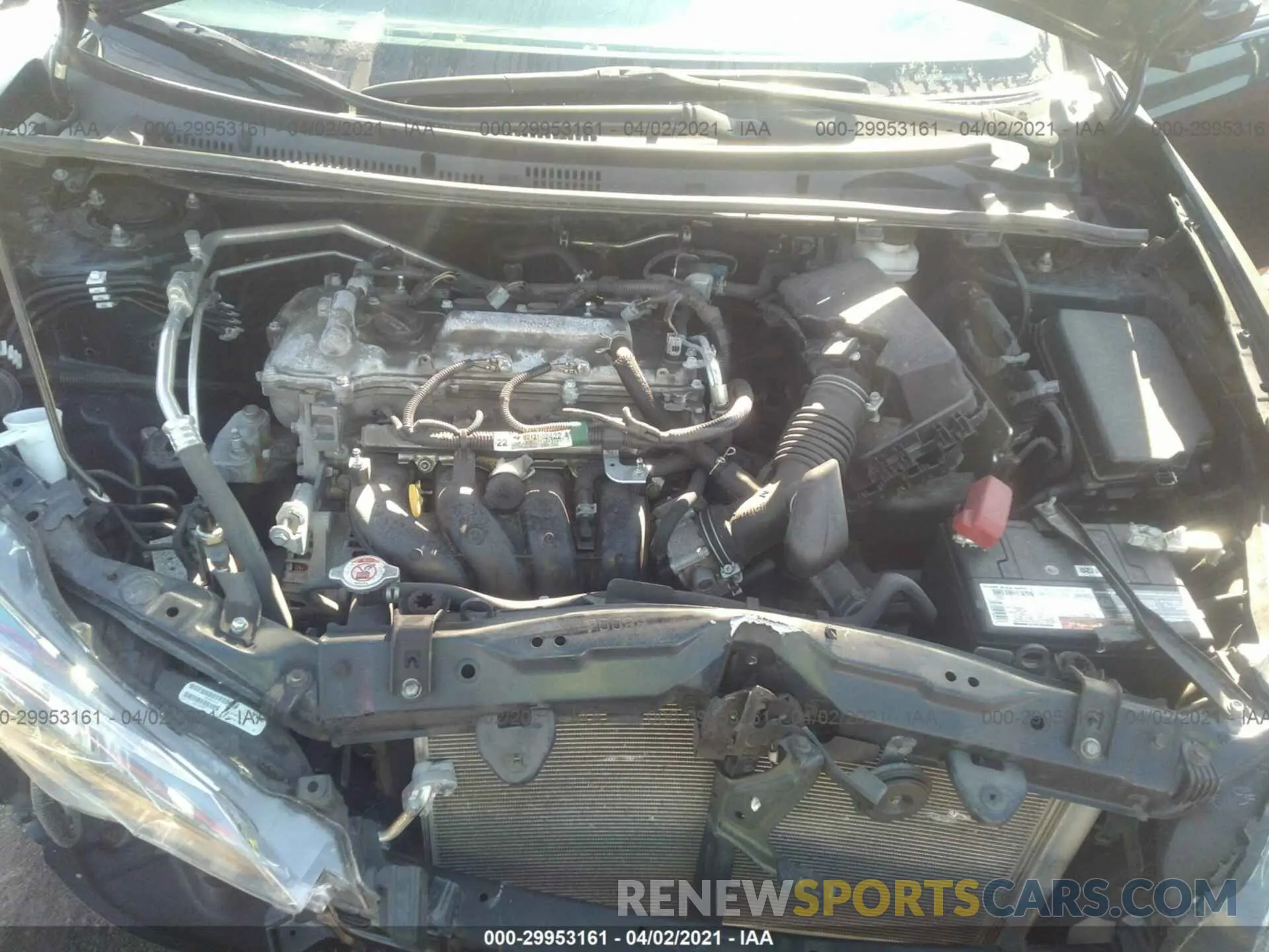10 Photograph of a damaged car 2T1BURHE3KC166846 TOYOTA COROLLA 2019