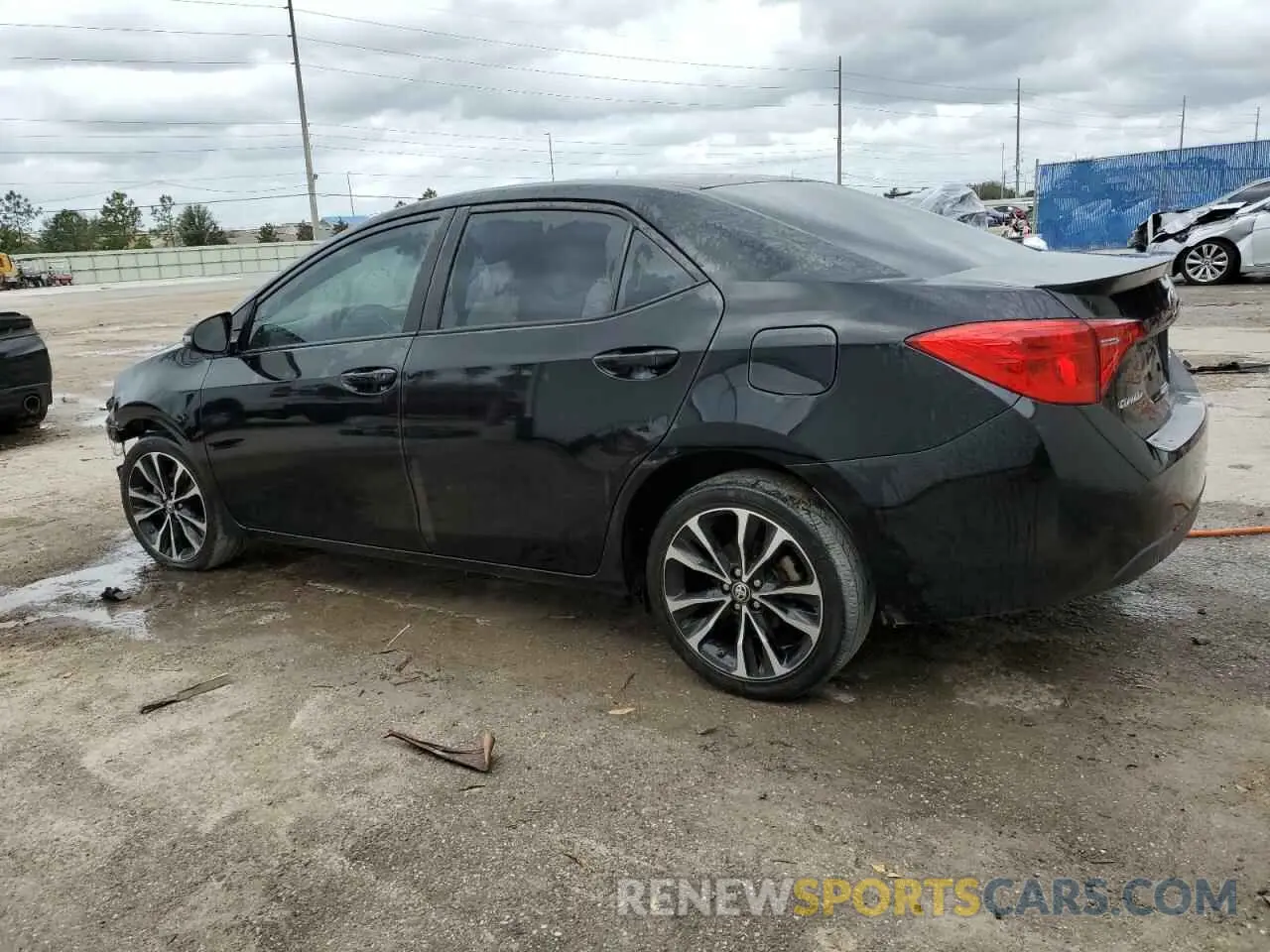 2 Photograph of a damaged car 2T1BURHE3KC168385 TOYOTA COROLLA 2019