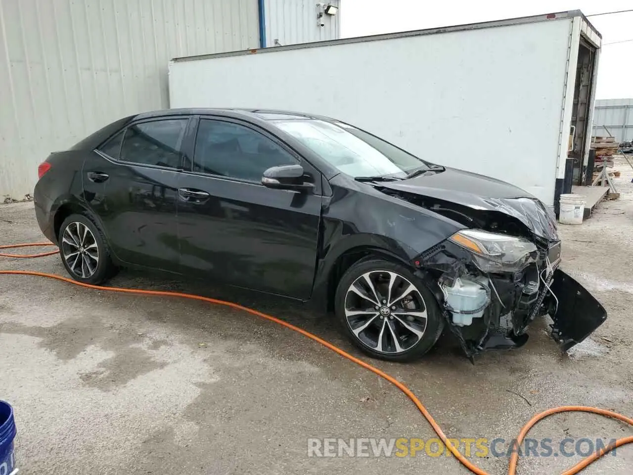 4 Photograph of a damaged car 2T1BURHE3KC168385 TOYOTA COROLLA 2019