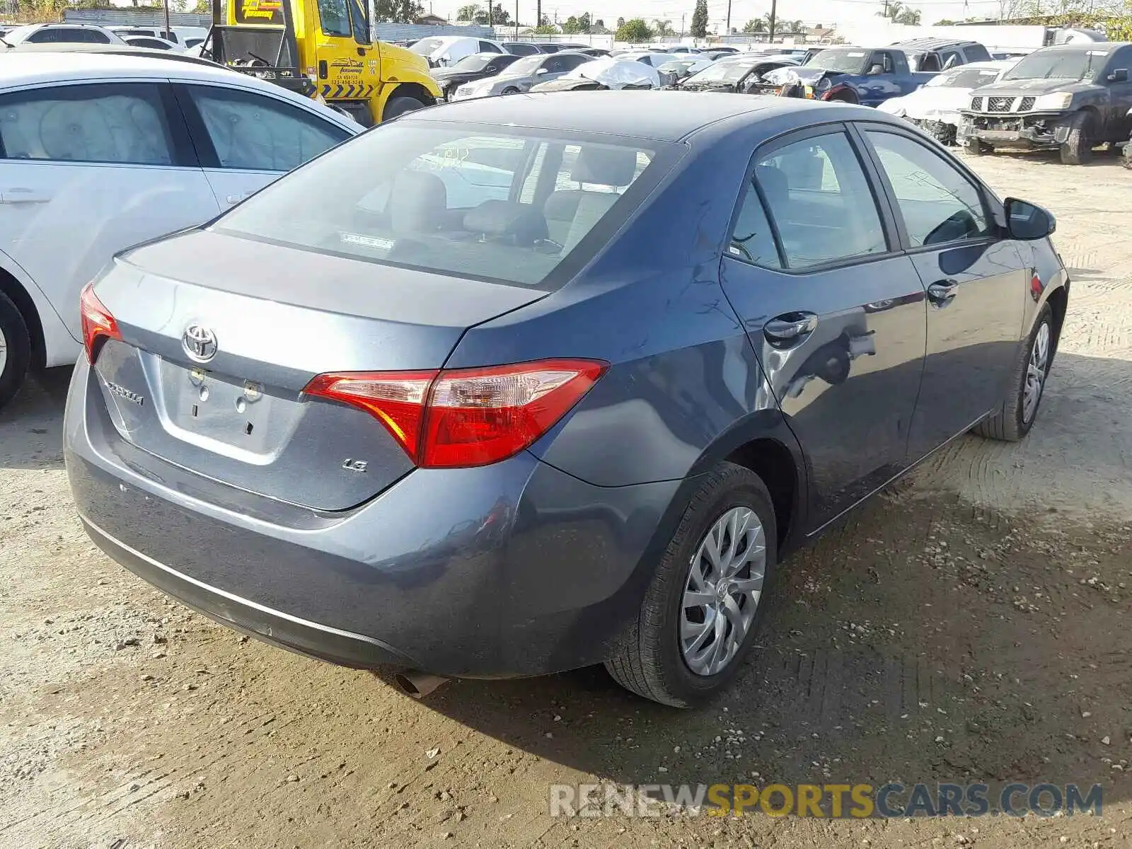 4 Photograph of a damaged car 2T1BURHE3KC168645 TOYOTA COROLLA 2019