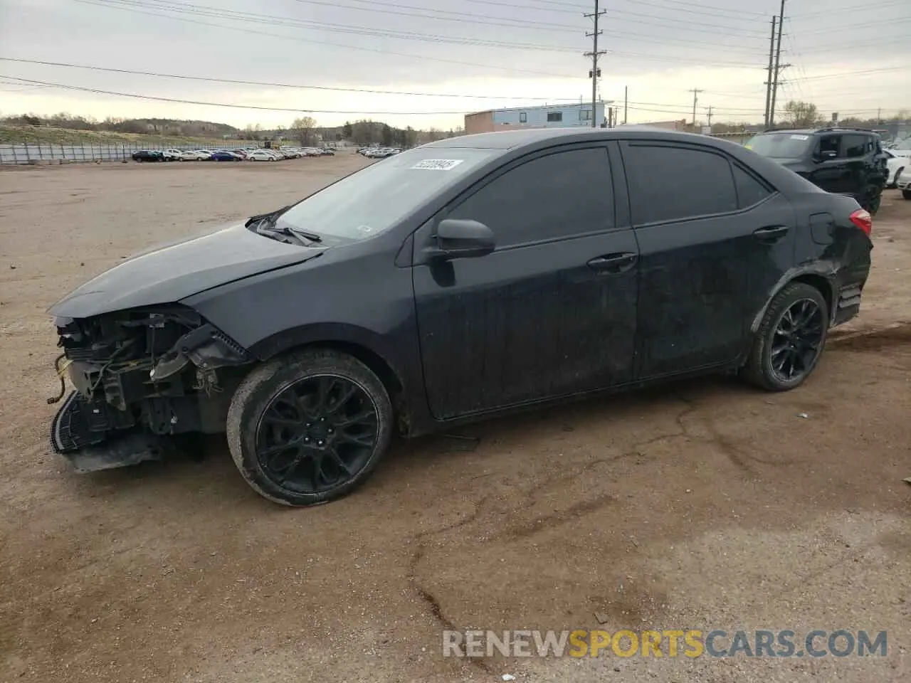 1 Photograph of a damaged car 2T1BURHE3KC175837 TOYOTA COROLLA 2019
