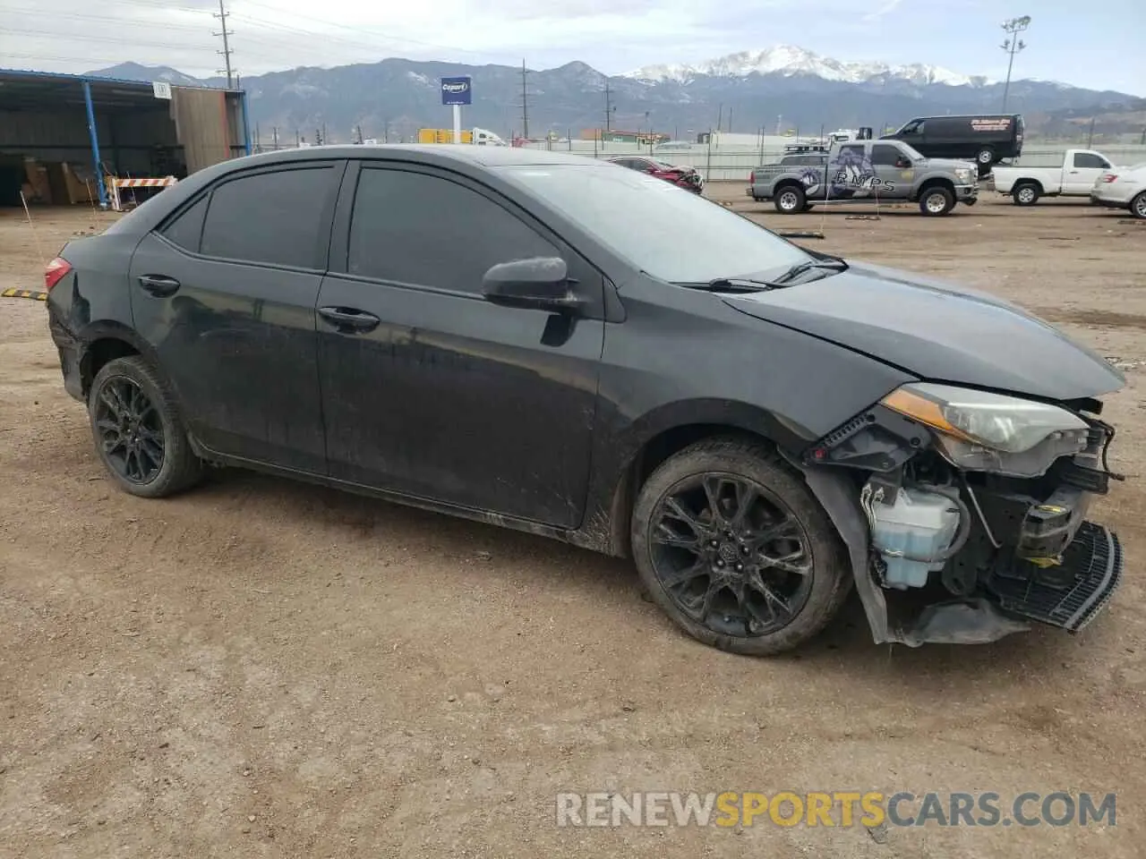 4 Photograph of a damaged car 2T1BURHE3KC175837 TOYOTA COROLLA 2019