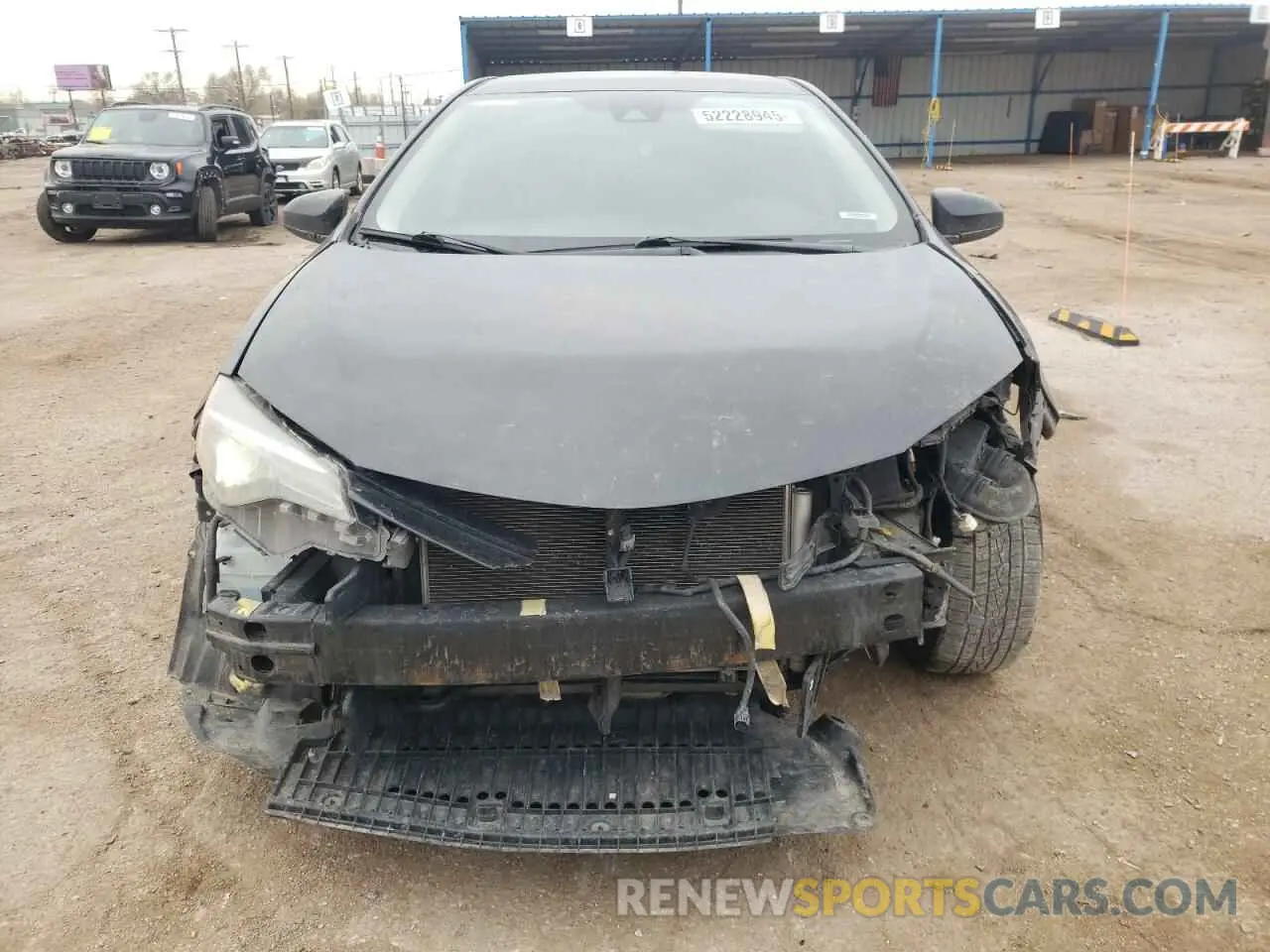 5 Photograph of a damaged car 2T1BURHE3KC175837 TOYOTA COROLLA 2019